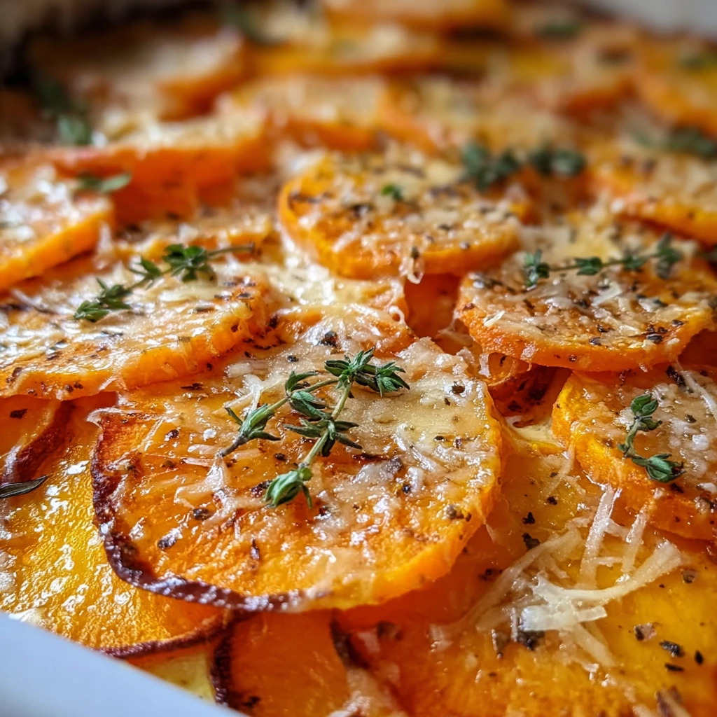 Homemade Garlic Butter Sweet Potato Bake Wineandcookie