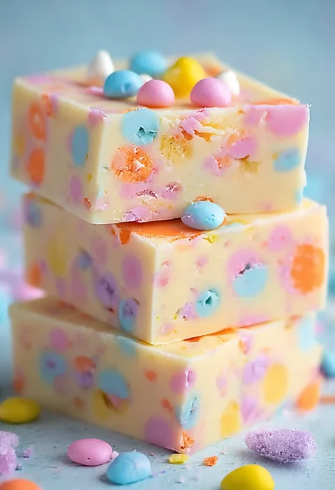 Irresistible Easter Candy Fudge Nobake Fun Everyone