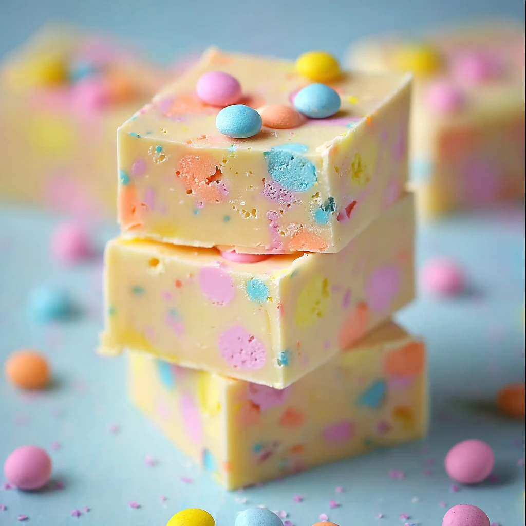 Irresistible Easter Candy Fudge Nobake Fun Everyone