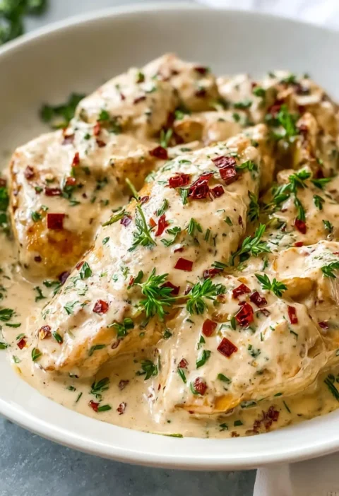 Italian Cream Cheese Chicken