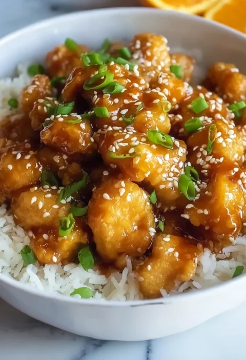 Keto Orange Chicken