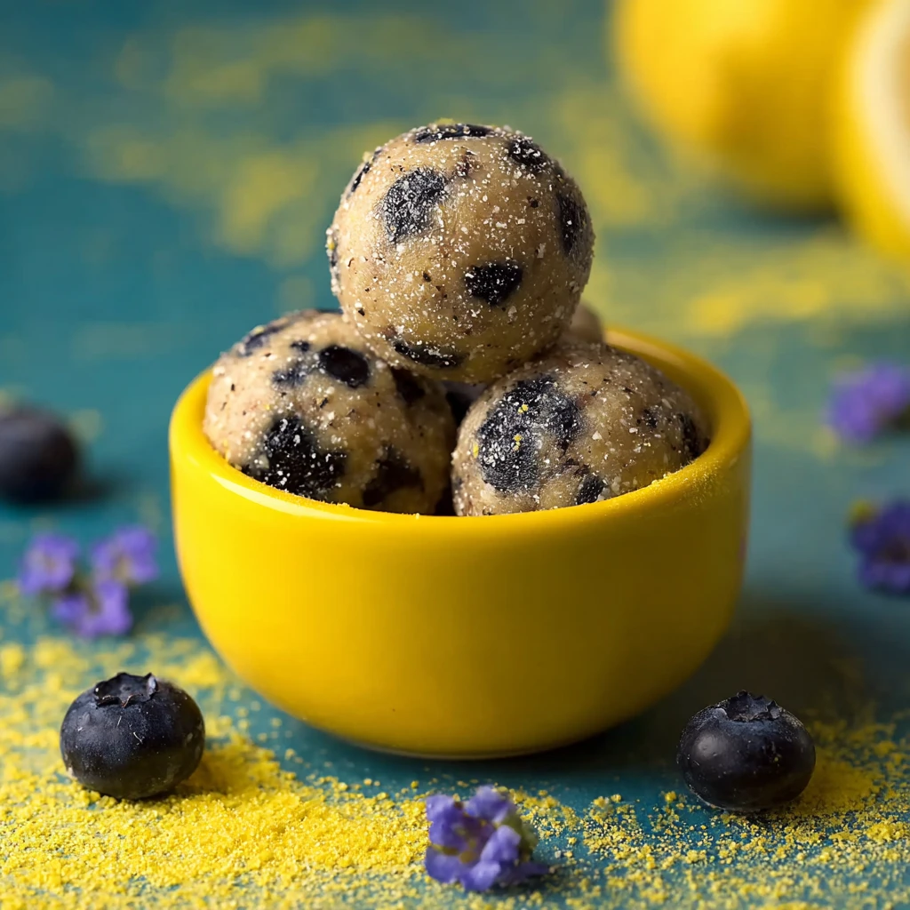 Lemon Blueberry Energy Bites Irresistibly Nutritious