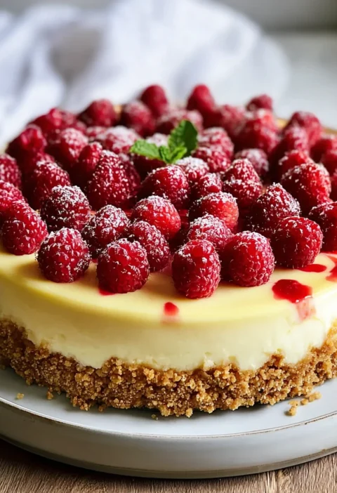 Lemon Raspberry Cheesecake Incredible Ultimate Recipe