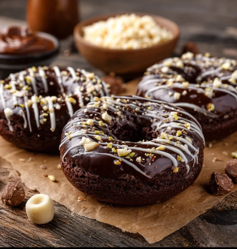 Lets Make Delicious Healthy Chocolate Donuts Home