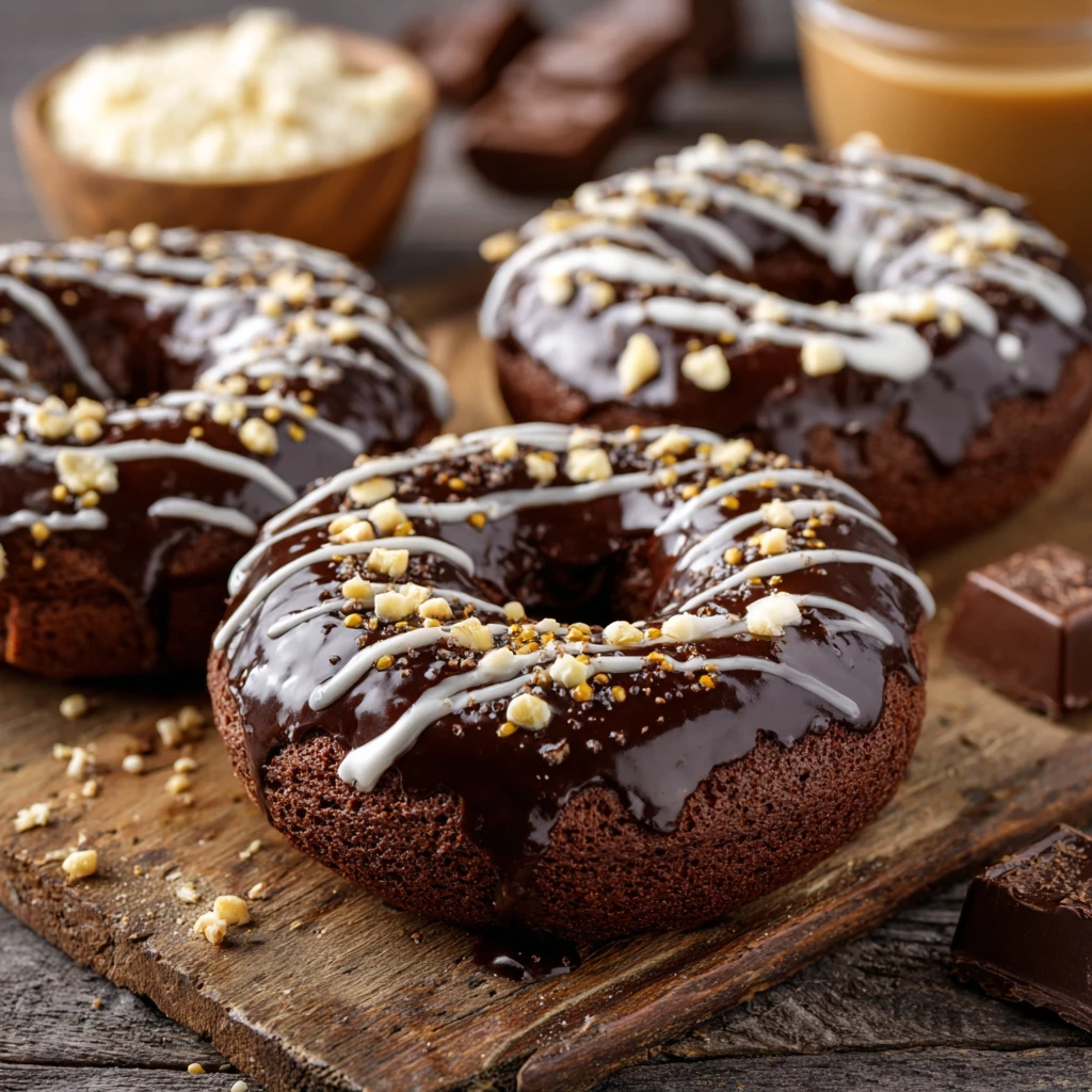 Lets Make Delicious Healthy Chocolate Donuts Home