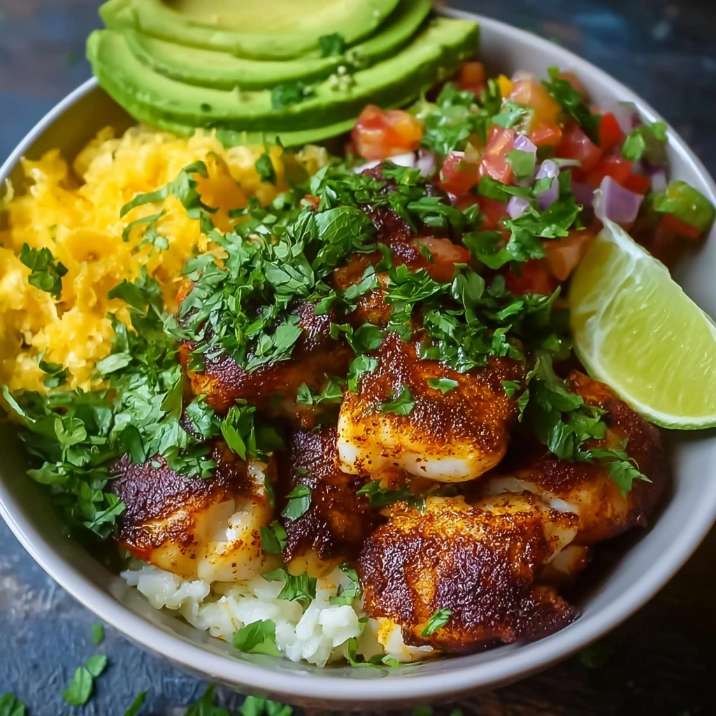 Low-Carb Fish Taco Bowls