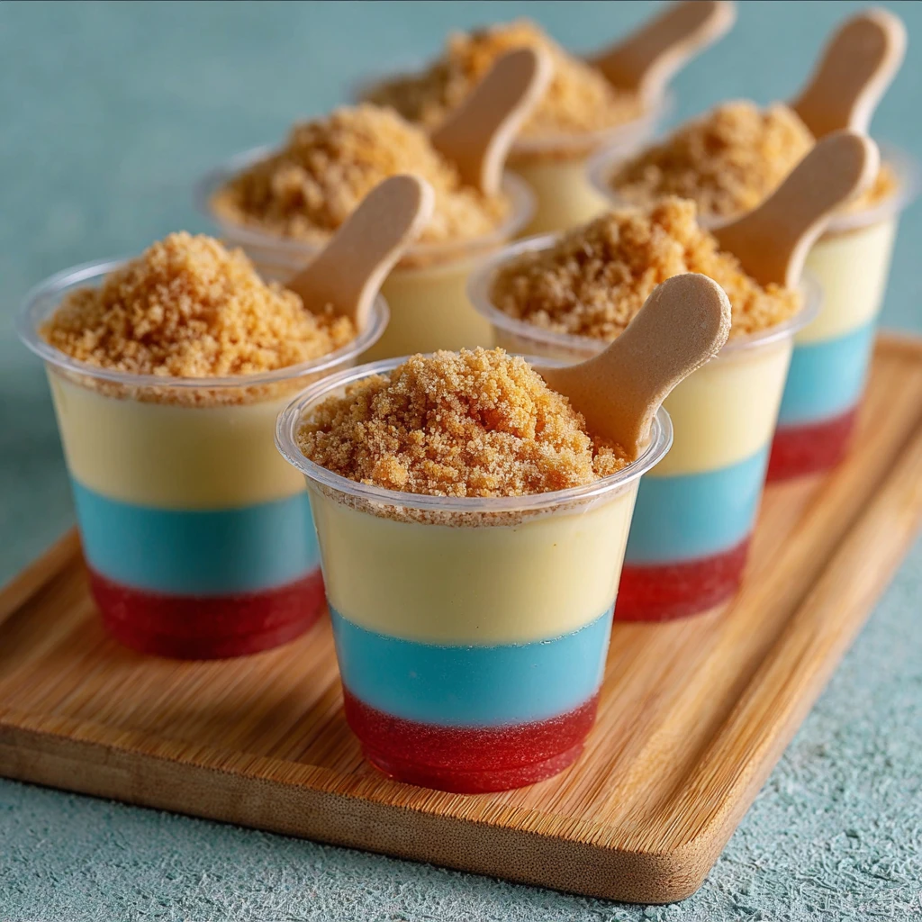 Mini Sand Pail Pudding Cups