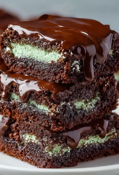 Mint Brownies