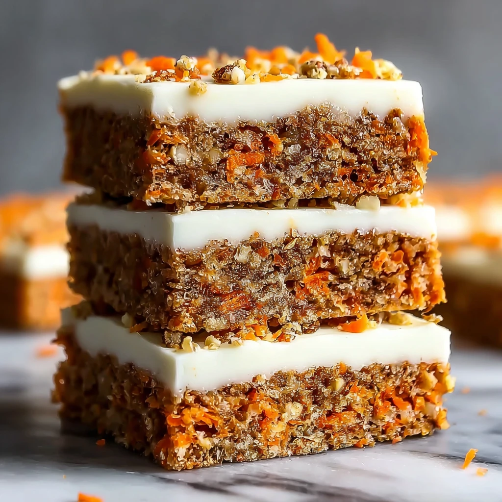 Sugar Cottage Cheese Carrot Cake Bars Guiltfree Indulgence