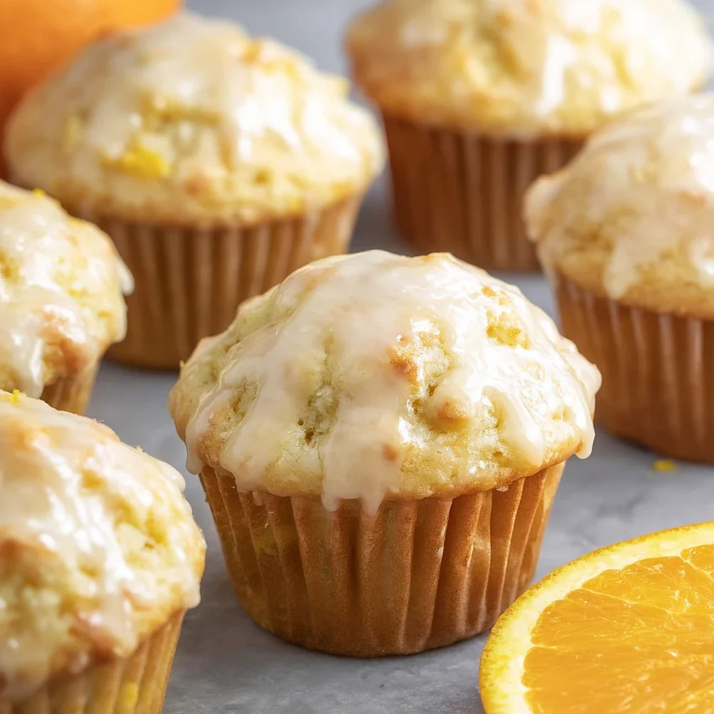 Orange Vanilla Buttermilk Muffins