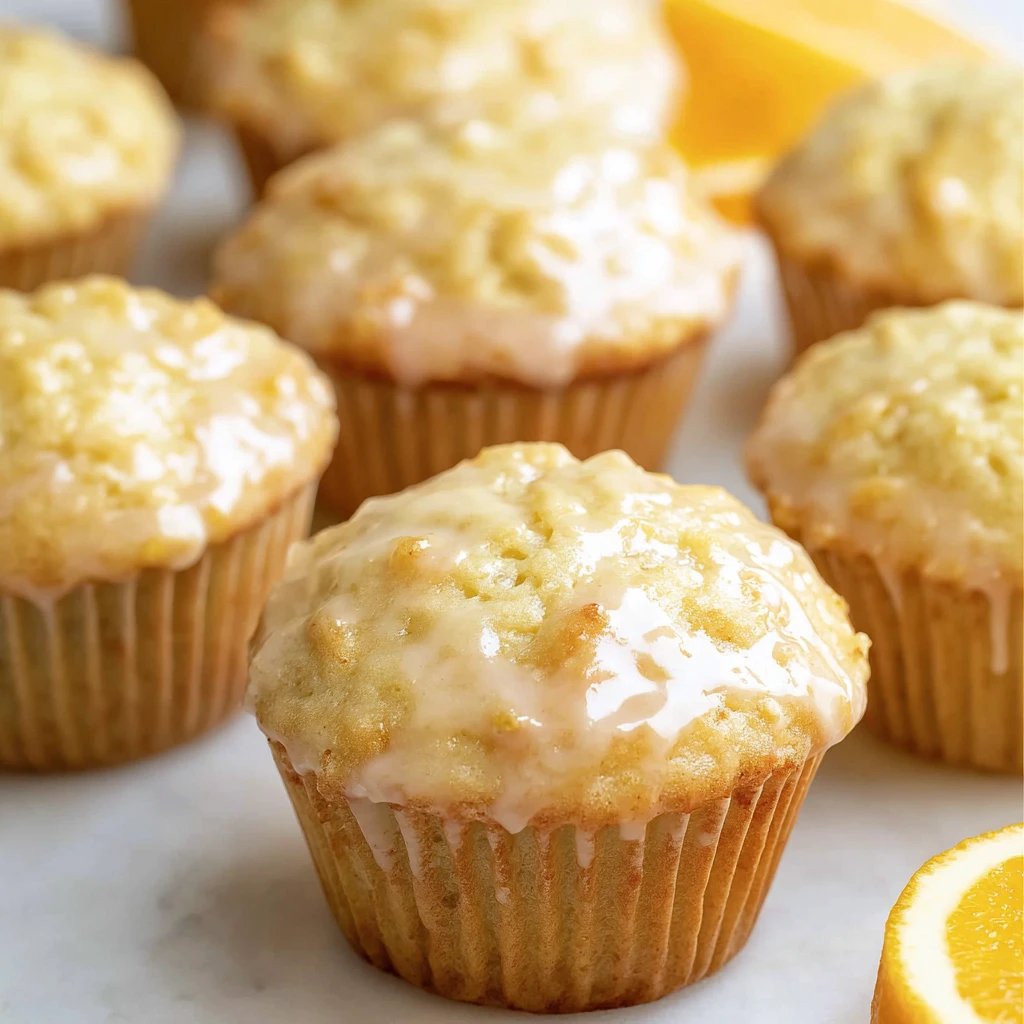 Orange Vanilla Buttermilk Muffins