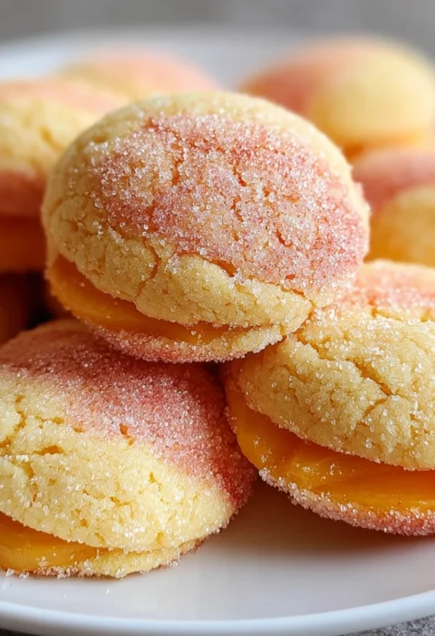 Peach Cookies