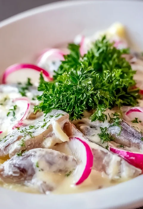Polish Herring Sour Cream