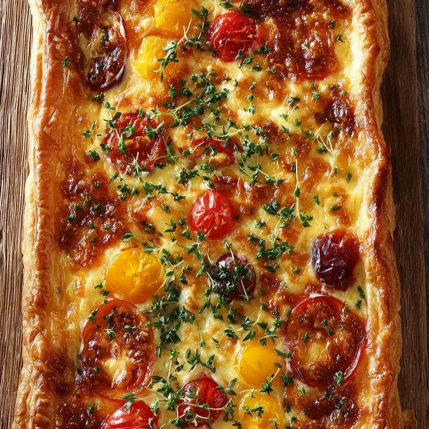 Puff Pastry Pizza