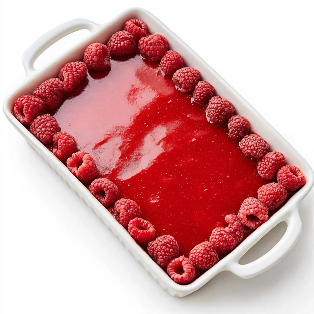 Raspberry Sauce Cake