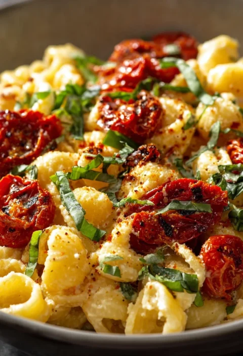 Roasted Tomato Garlic Ricotta Pasta Recipe Dinner Delight