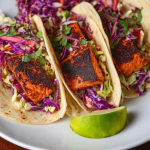 Salmon Tacos
