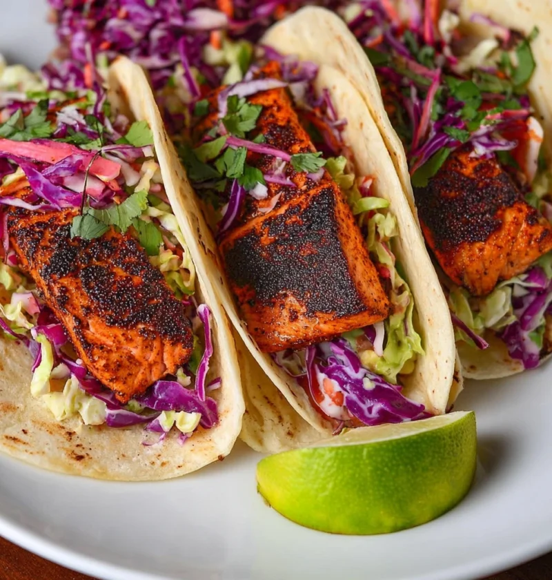 Salmon Tacos