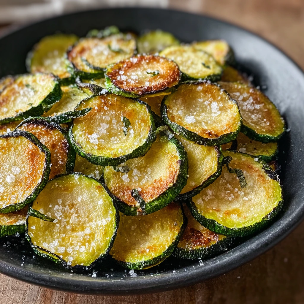 Salt and Vinegar Zucchini Chips – Your New Guilt-Free Crunch!