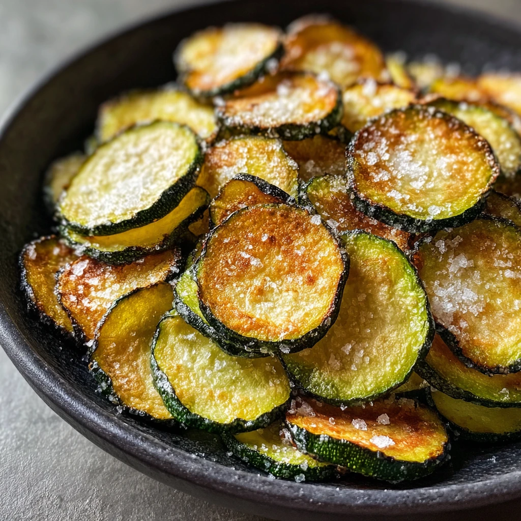 Salt Vinegar Zucchini Chips Your New Guiltfree Crunch