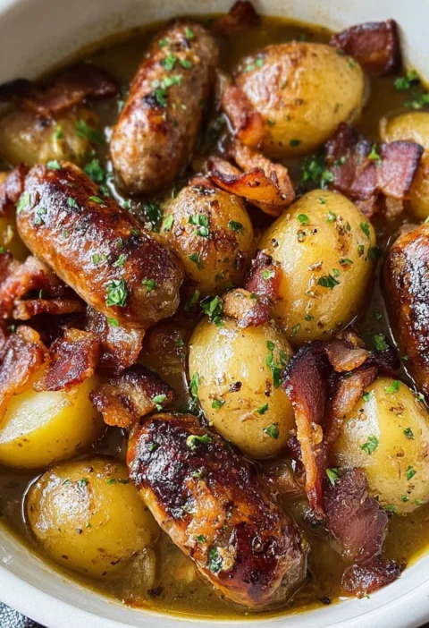 Slow Cooker Irish Dublin Coddle