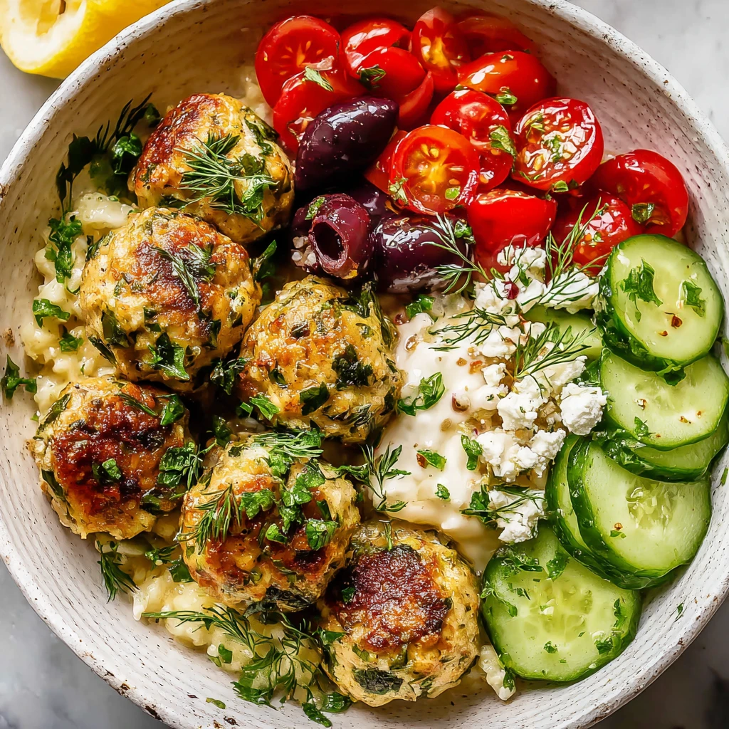 Spinach Feta Turkey Meatballs