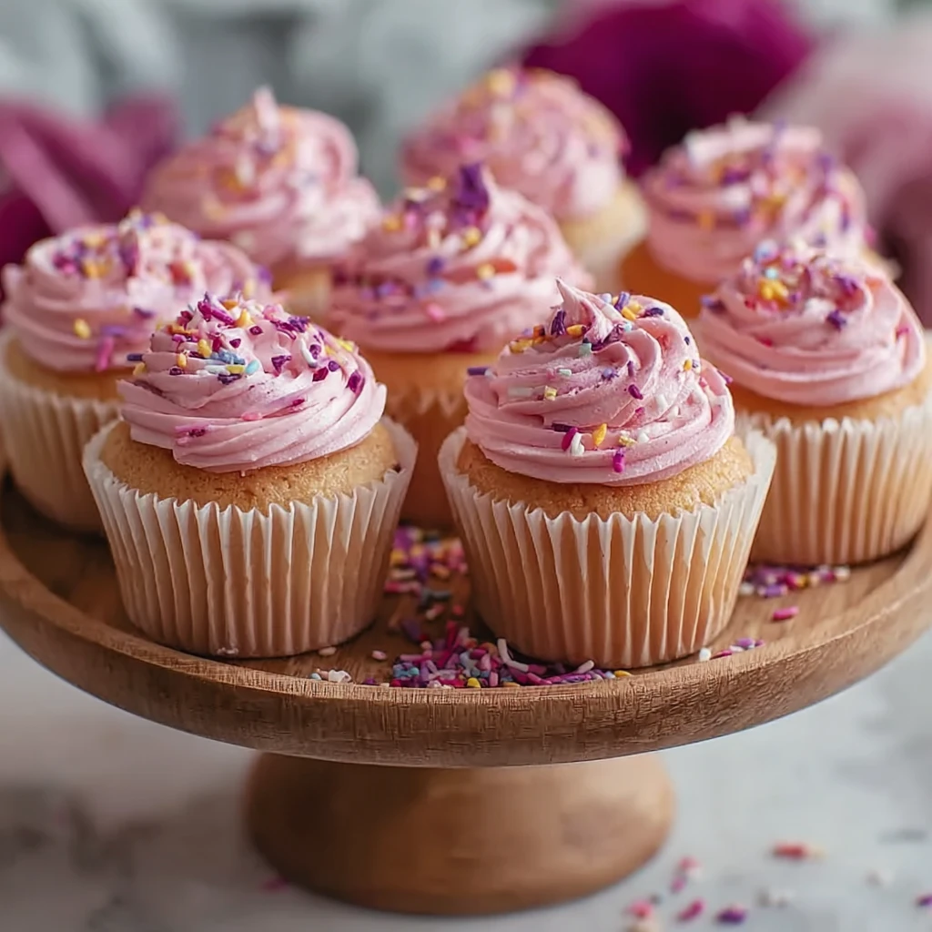 Sprinkled Rose Cupcakes Amazing Ultimate Recipe