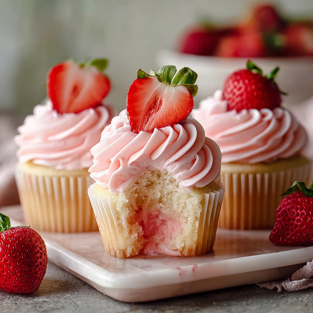 Strawberry Cupcakes Amazing Ultimate Recipe