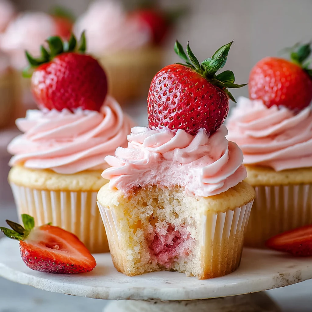 Strawberry Cupcakes Amazing Ultimate Recipe