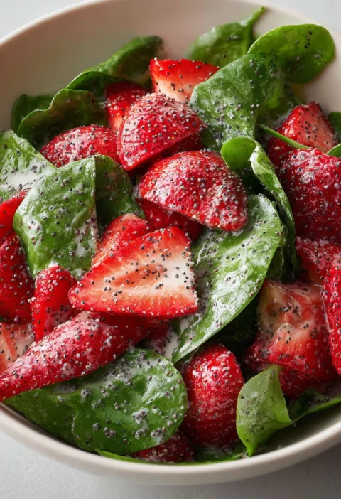 Strawberry Poppy Seed Salad
