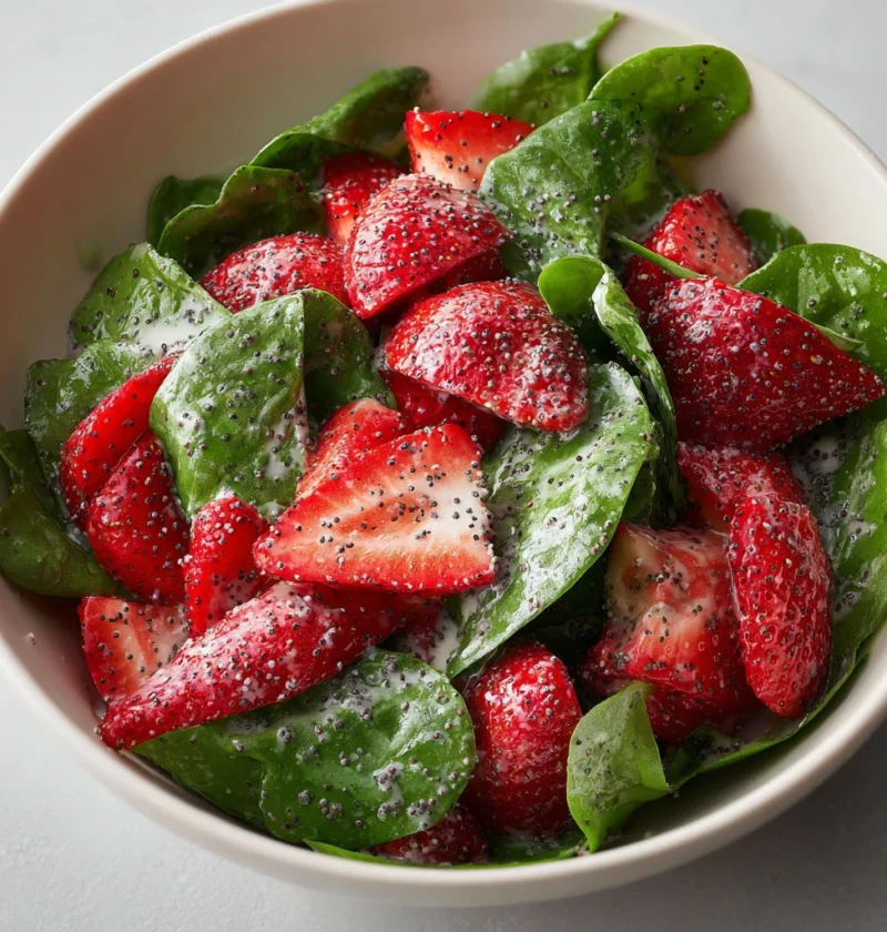Strawberry Poppy Seed Salad