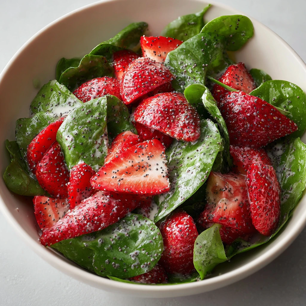 Strawberry Poppy Seed Salad
