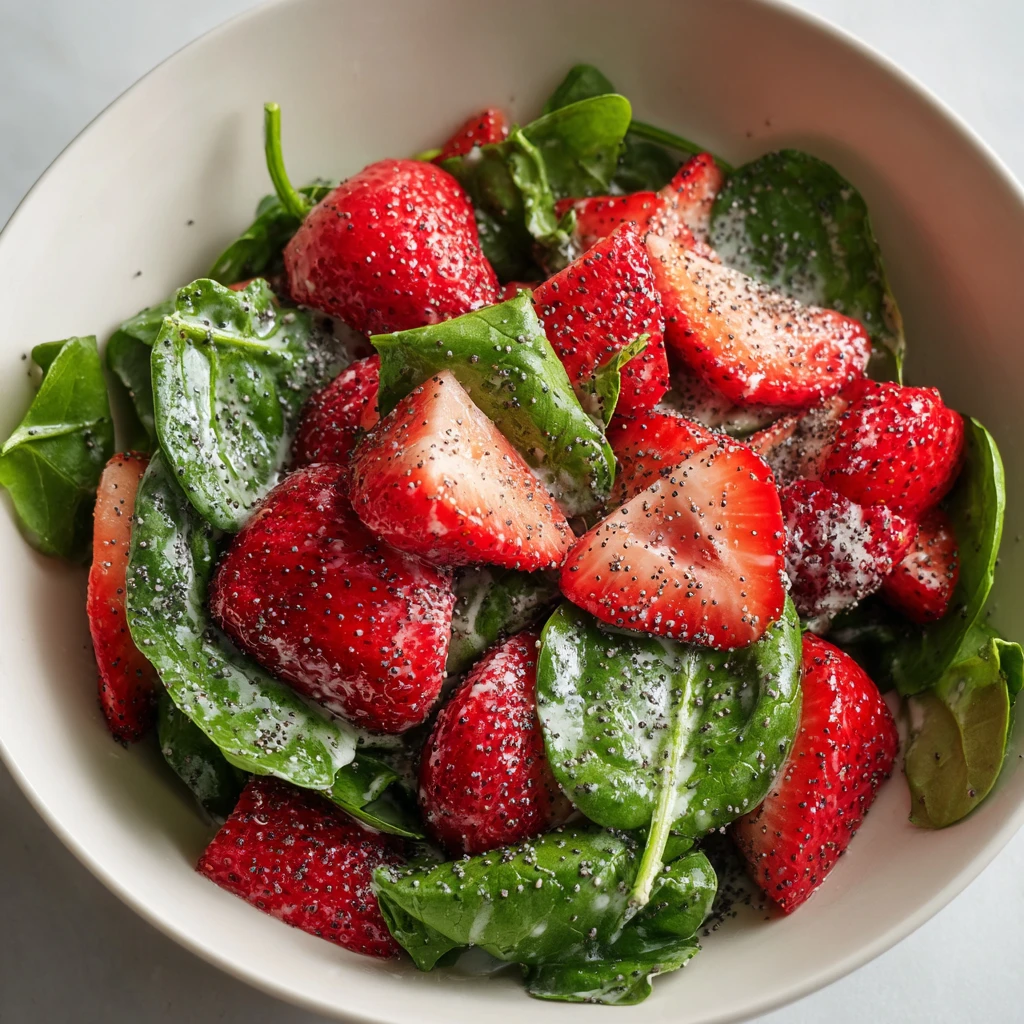 Strawberry Poppy Seed Salad