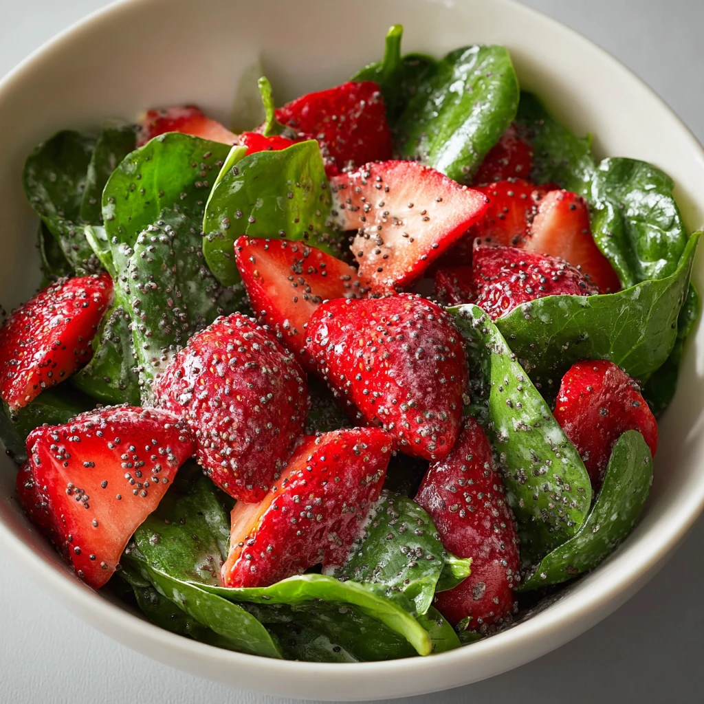 Strawberry Poppy Seed Salad