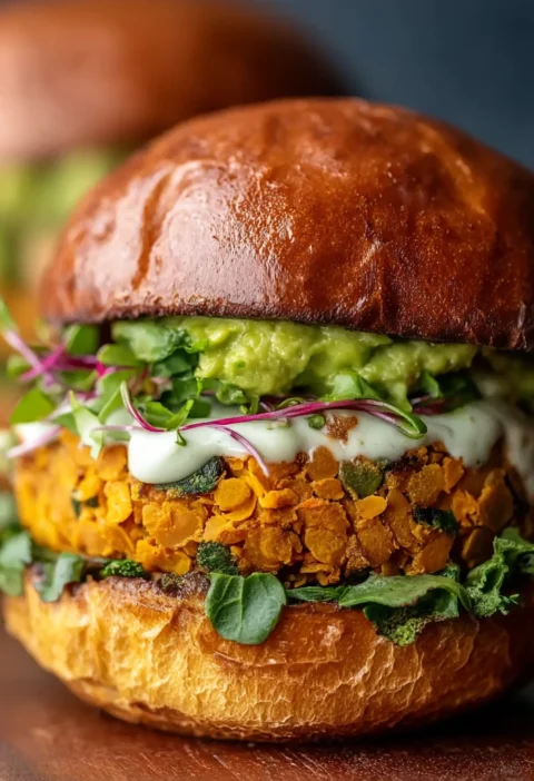 Sweet Potato Red Lentil Patties Delicious Recipe