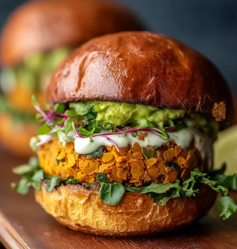 Sweet Potato Red Lentil Patties Delicious Recipe