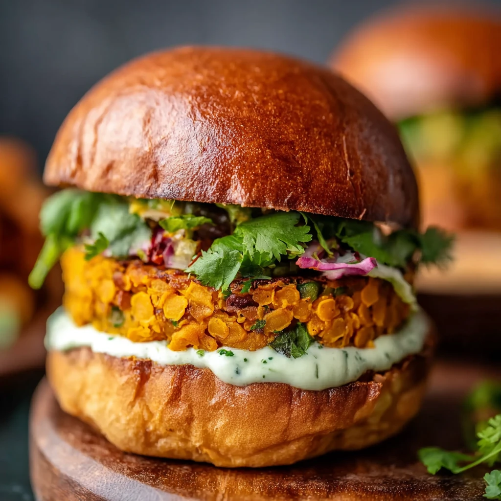 Sweet Potato Red Lentil Patties Delicious Recipe