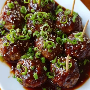 Teriyaki Meatballs