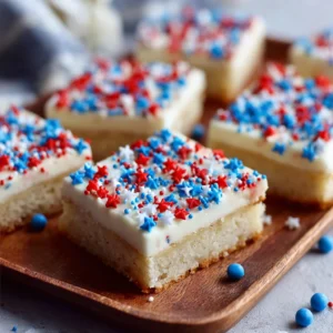 No-Roll 30-Minute Patriotic Sugar Cookie Bars (The Ultimate Holiday Shortcut)