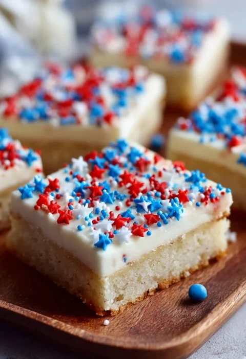 30minute 4th July Sugar Cookie Bars