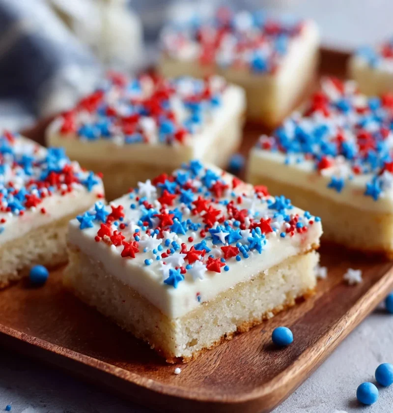 30minute 4th July Sugar Cookie Bars