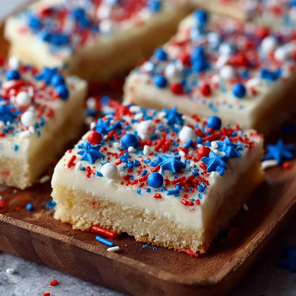 30minute 4th July Sugar Cookie Bars