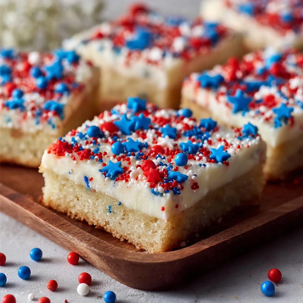 30minute 4th July Sugar Cookie Bars