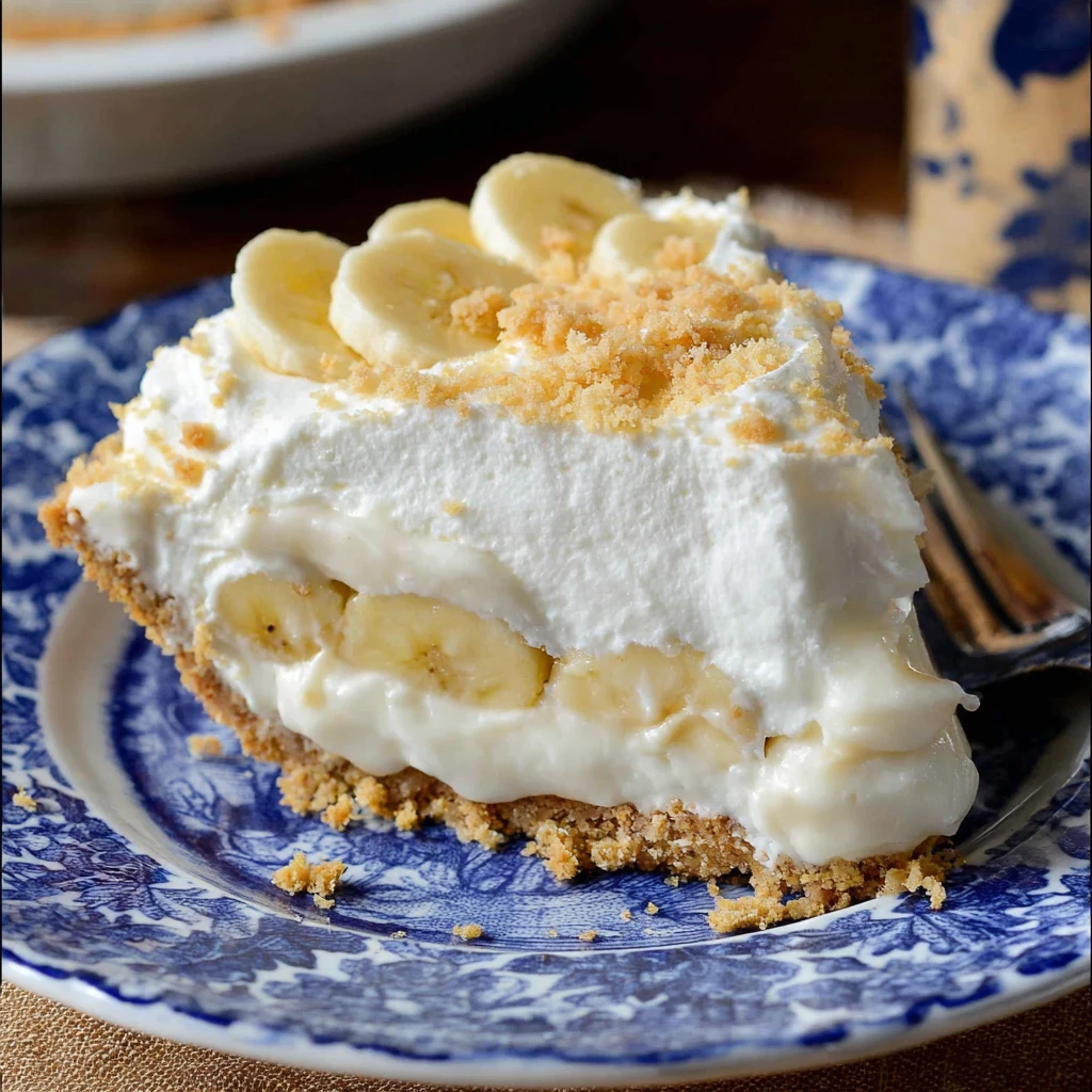 Banana Pudding Pie Bake
