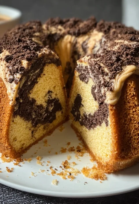 Blondie Oreo Buttermilk Pound Cake