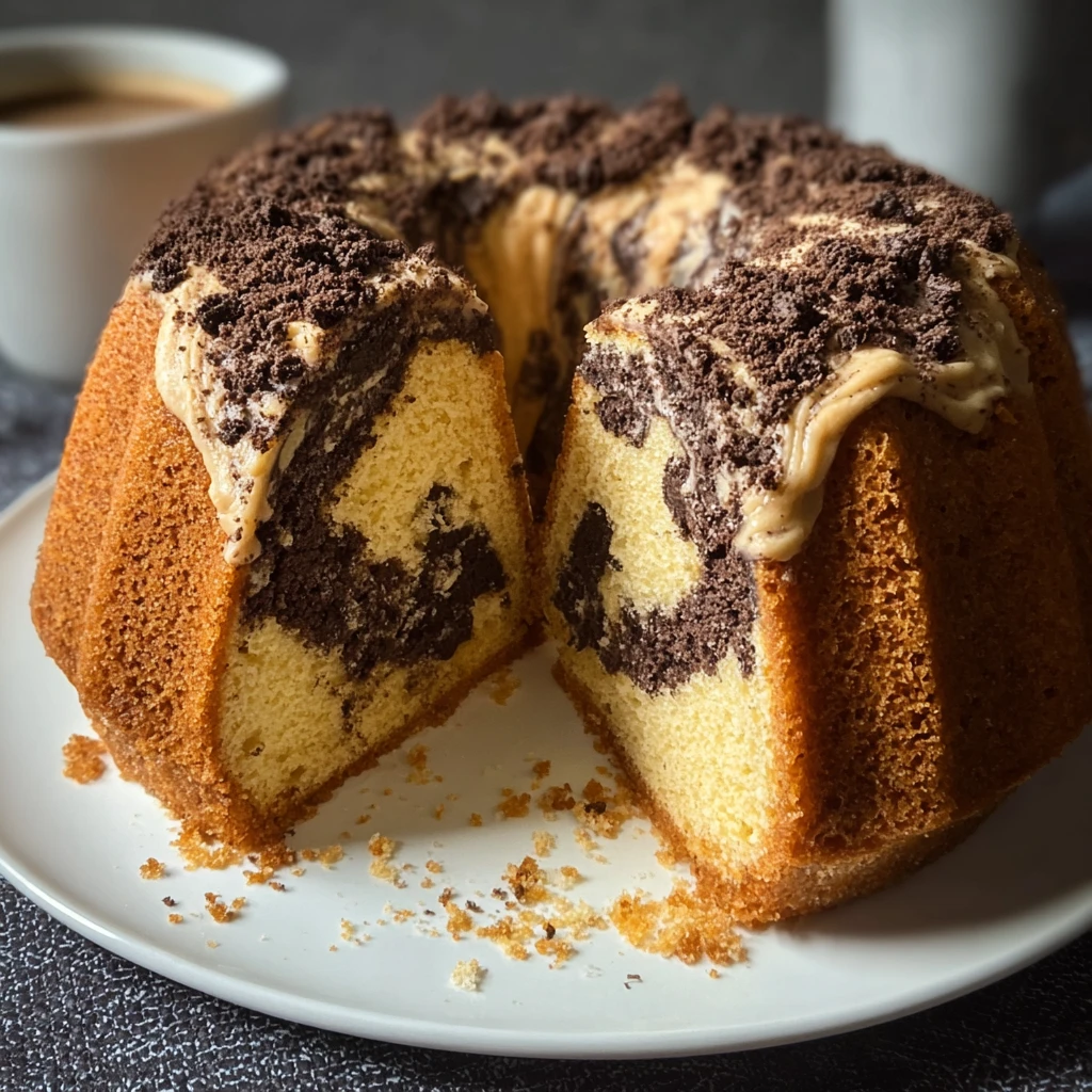 Blondie Oreo Buttermilk Pound Cake