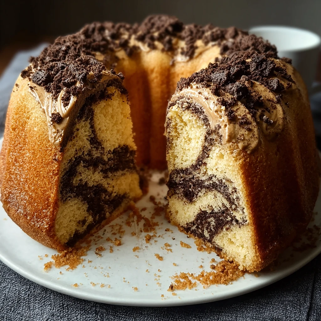 Blondie Oreo Buttermilk Pound Cake