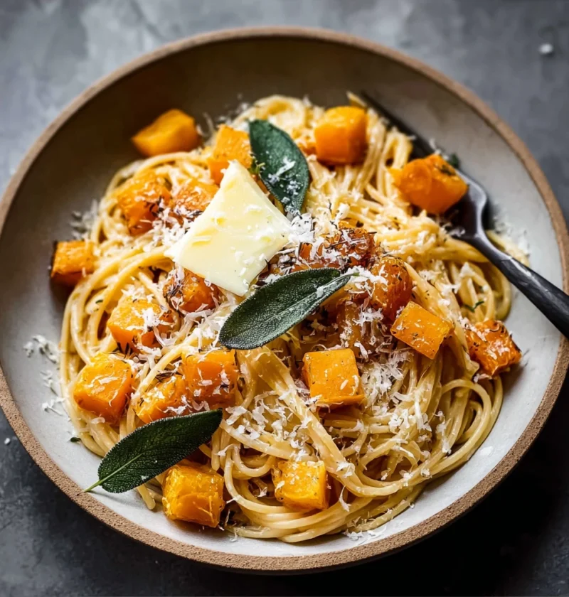 Brown Butter Sage Butternut Squash Pasta