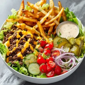 Burger Bowl Recipe