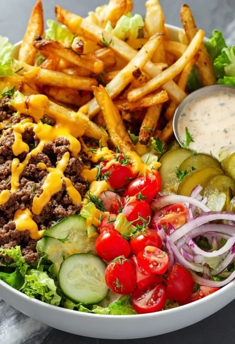 Burger Bowl Recipe